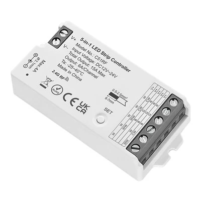 2,4G 5-v-1 ovládač LED pásikov