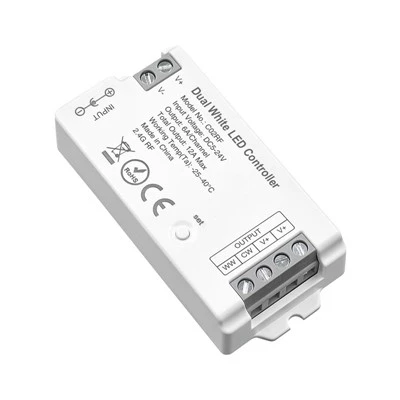 2,4G dvojitý biely LED ovládač